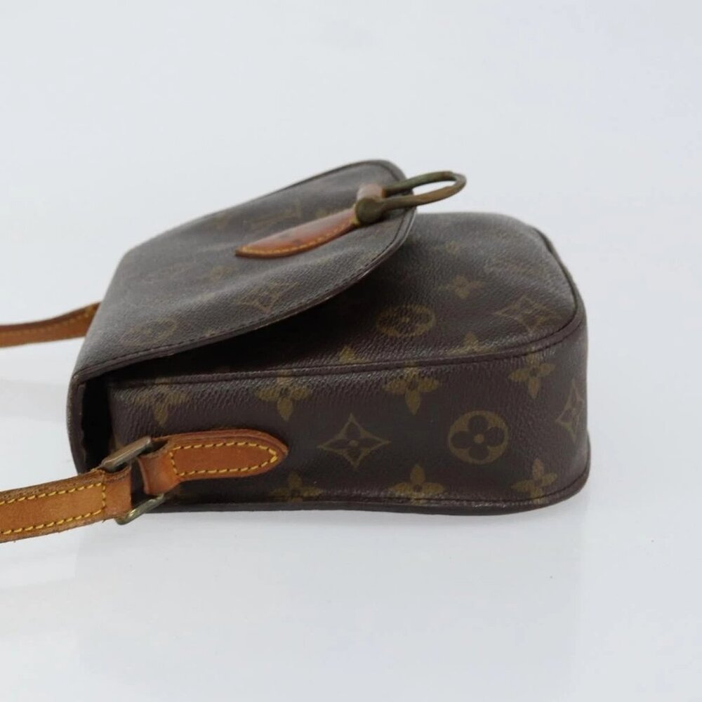 LOUIS VUITTON Monogram Saint Cloud MM Shoulder Bag M51243 LV Auth 149537 - Picture 4 of 16